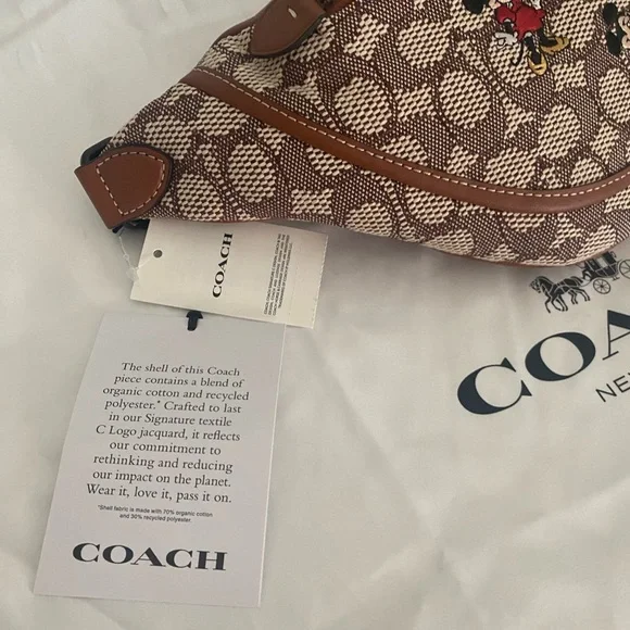 Disney X Coach Belt Bag with Mickey Mouse & Friends Embroidery - Picture 6 of 10